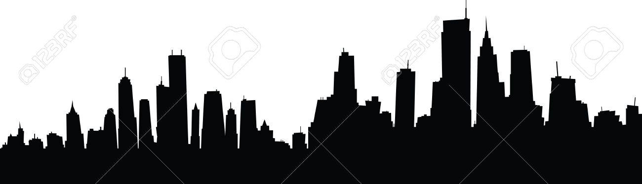 Pittsburgh Skyline Outline | Free download on ClipArtMag