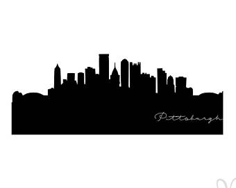 340x270 Pittsburgh Stencil Etsy