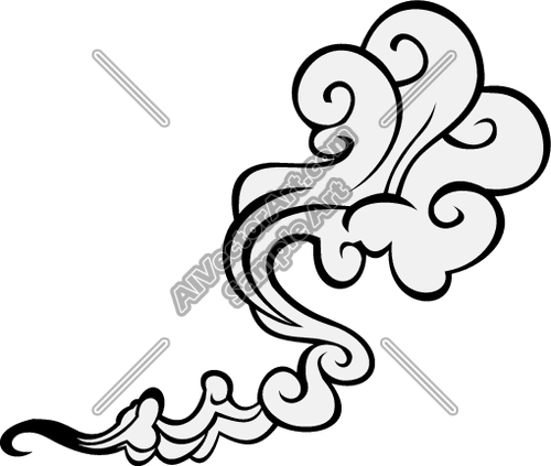 500x423 Cloud Of Dust Clipart