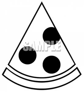 275x300 Pizza Clipart Outline