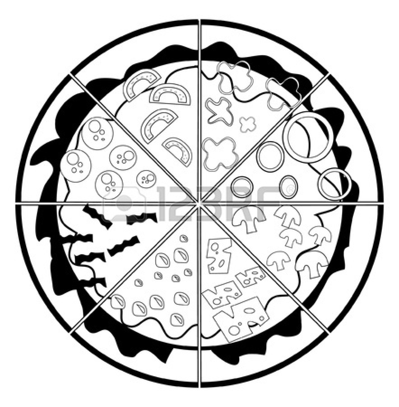 1326x1350 Pizza Clipart Whole Pizza