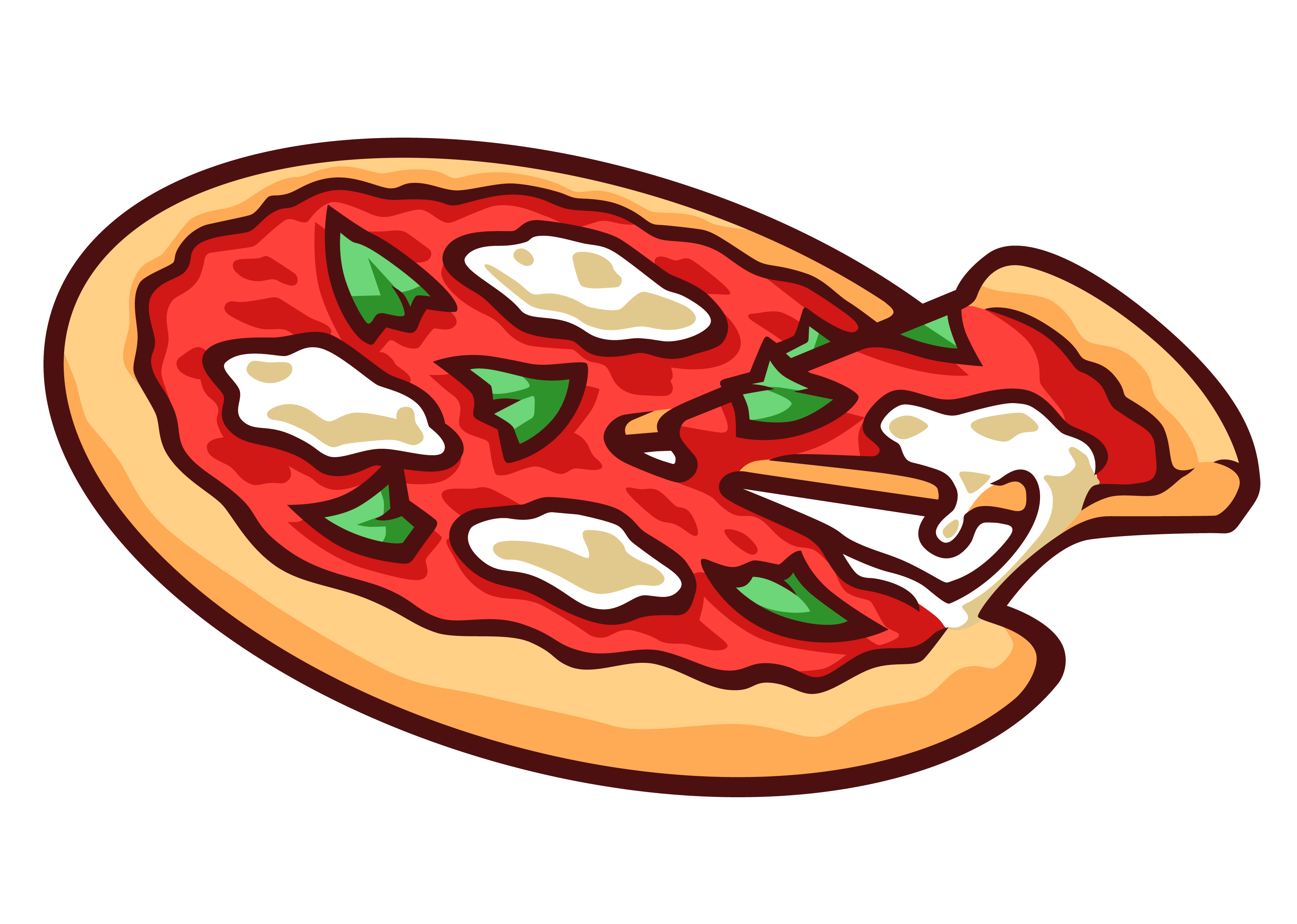 3579x2551 Pizza Vectors