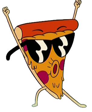 305x368 Drawn Pizza Cartoon