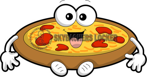 480x253 Pizza Cartoon Vector Clipart Skybacher's Locker