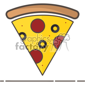300x300 Royalty Free Pizza Vector Clip Art Icon 403841 Vector Clip Art