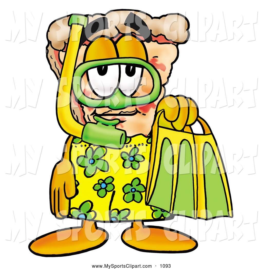 1024x1044 Sports Clip Art Of A Smiling Slice Of Pizza Mascot Cartoon