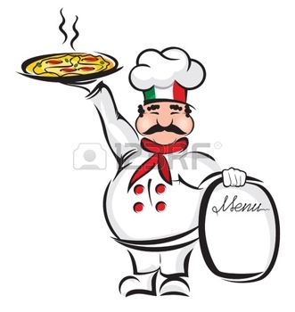 331x350 Pizza Cartoon Chef Festivals Pizzas, Cartoon