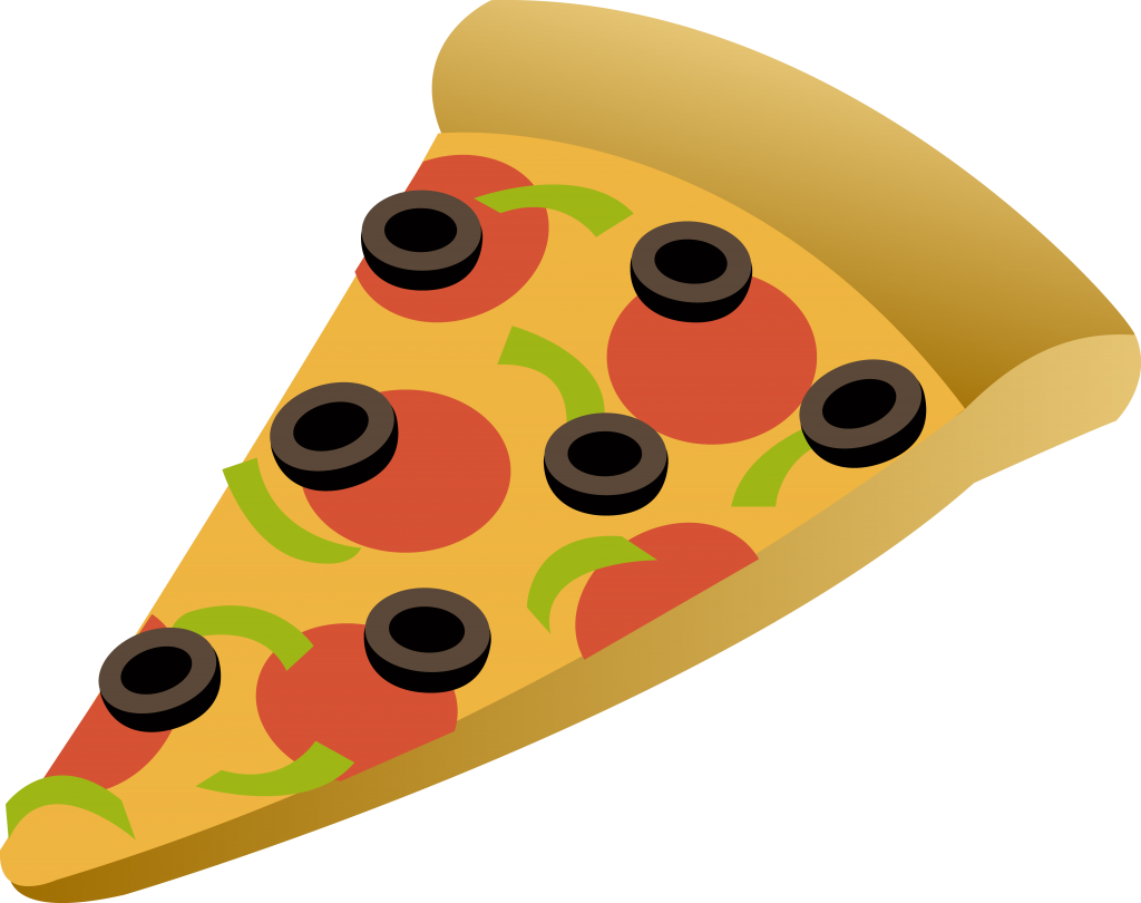 1024x810 Pizza Cartoon Slice Clipart