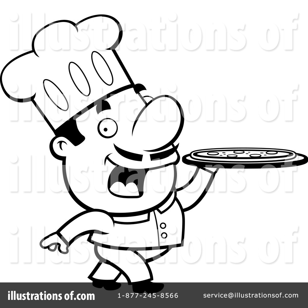 1024x1024 Pizza Chef Clipart