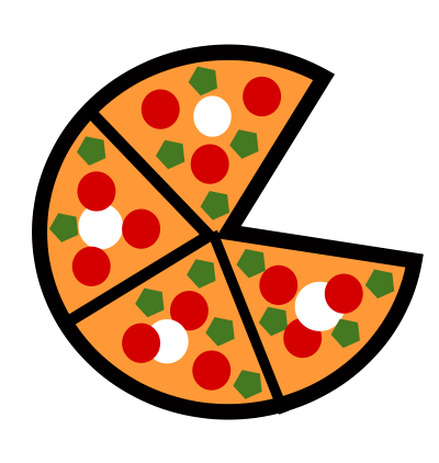 400x422 Pizza Clipart