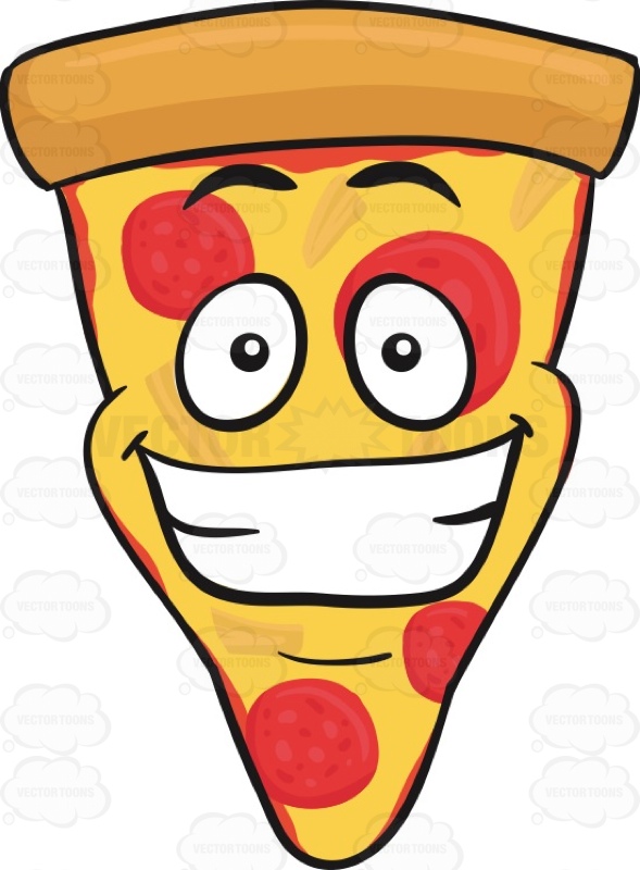 589x800 Big Pizza Clipart