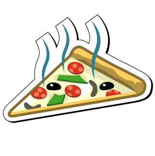 321x322 Clip Art Free Pizza Clipart