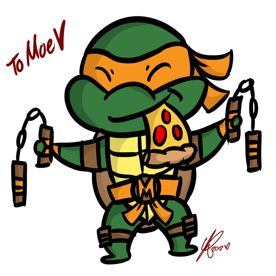 baby ninja turtle clip art