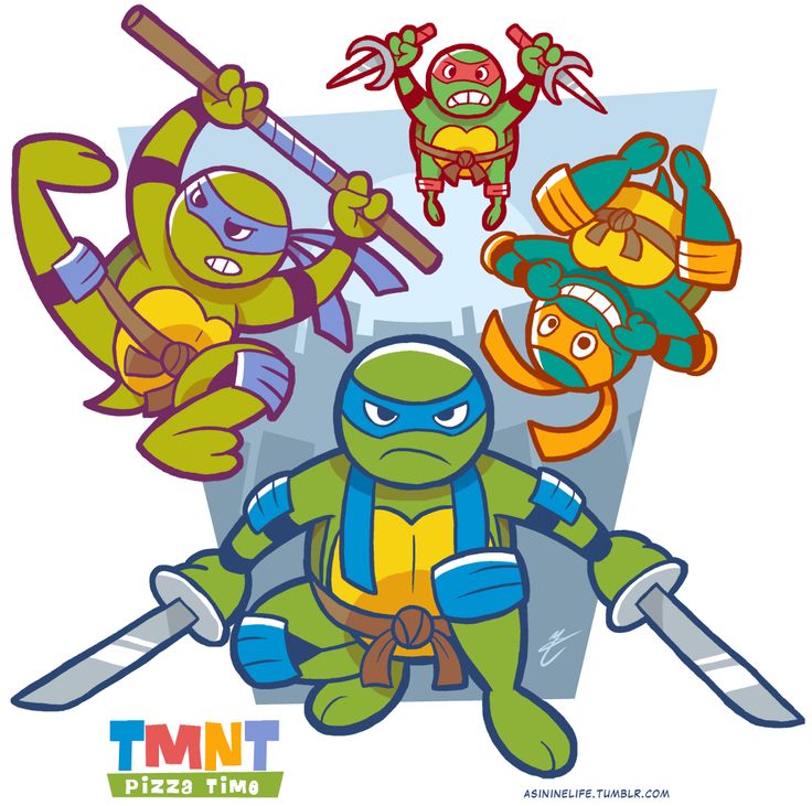 Pizza Ninja Turtles | Free download on ClipArtMag