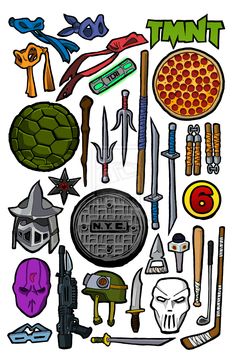 236x364 Weapon Clipart Tmnt