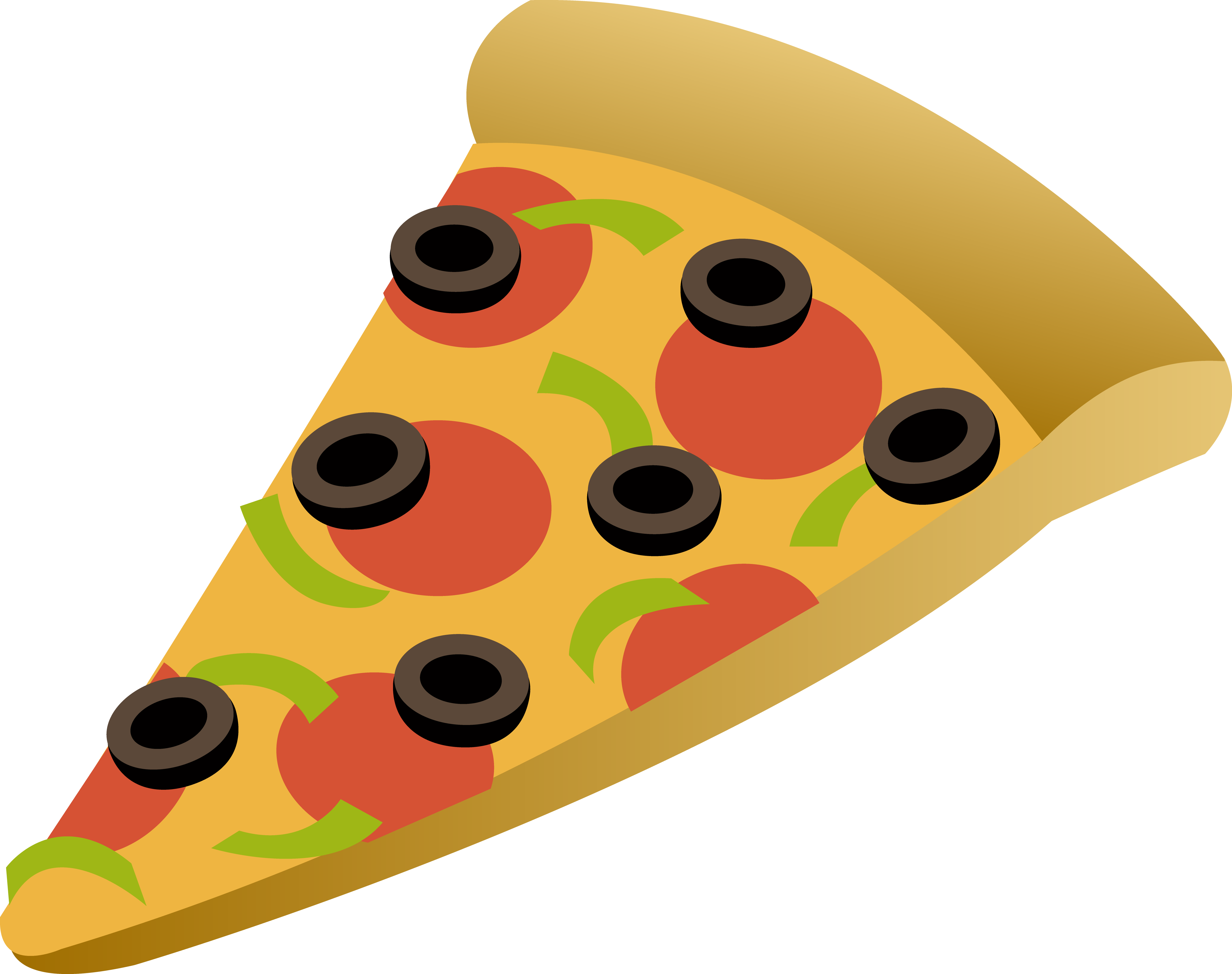 5307x4197 Pizza Clipart 2