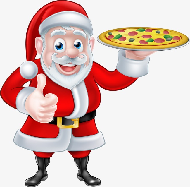 650x639 Vector Pizza, Pizza, Santa Claus, Vector Png And Vector For Free