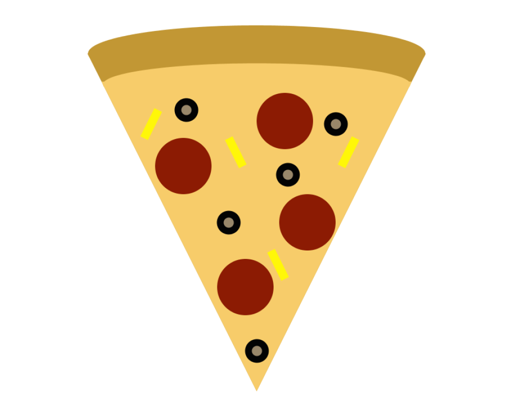 1024x828 Triangle Clipart Pizza Slice
