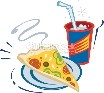 437x393 Pizza Clipart Drink