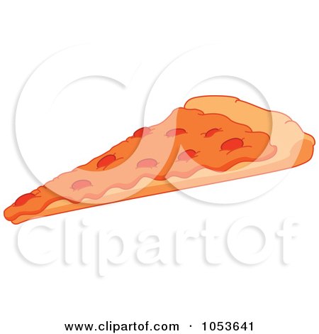 450x470 Royalty Free Vector Clip Art Illustration Of A Cheese Pizza Slice