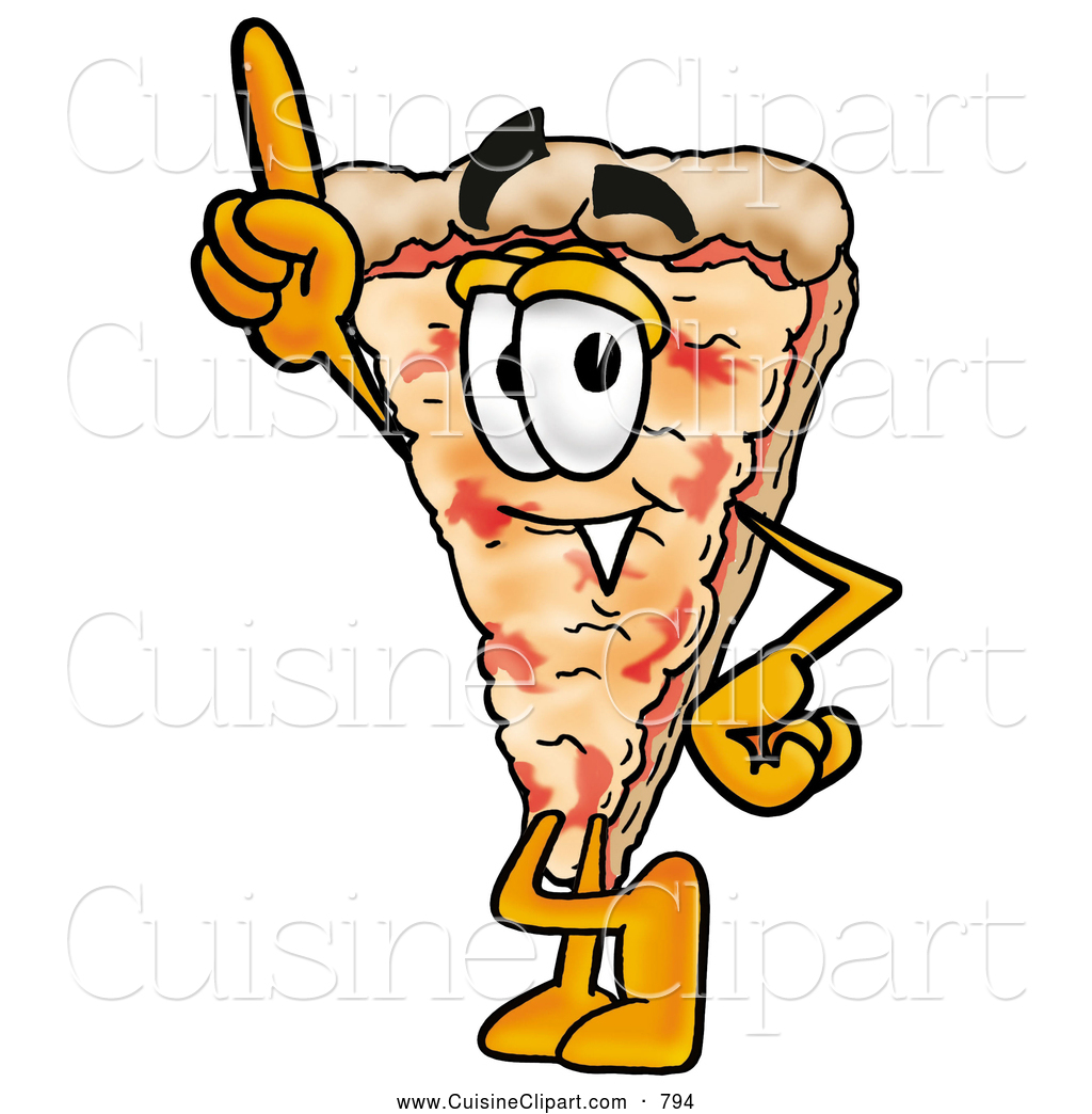 1024x1044 Cuisine Clipart Of A Friendly Or Outgoing Slice Of Pizza Mascot