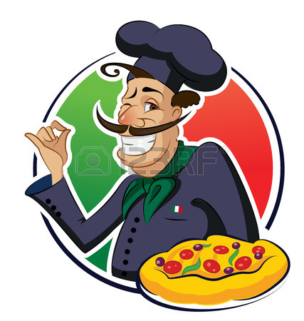 427x450 Cook Pizza Royalty Free Cliparts, Vectors, And Stock Illustration