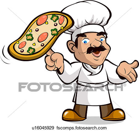 450x424 Stock Illustration Of Mustache, Business, Spinning, Food, Pizzeria