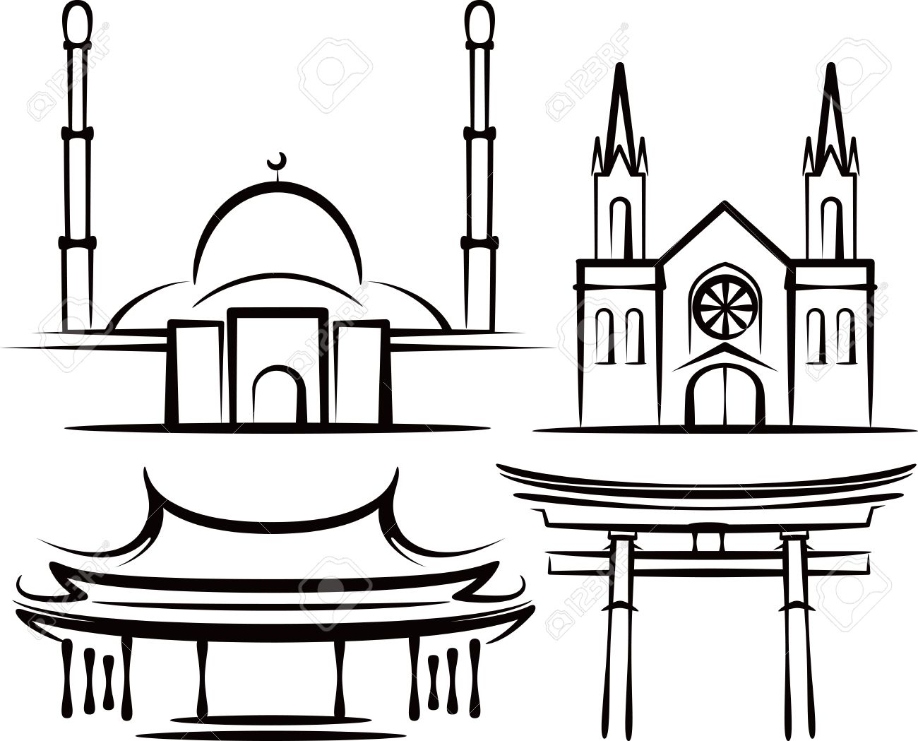 1300x1049 Place Clipart Worship
