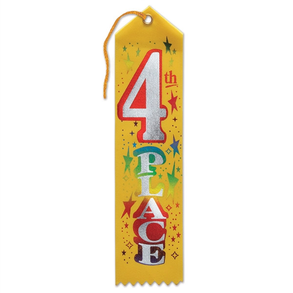 600x600 4th Place Ribbon