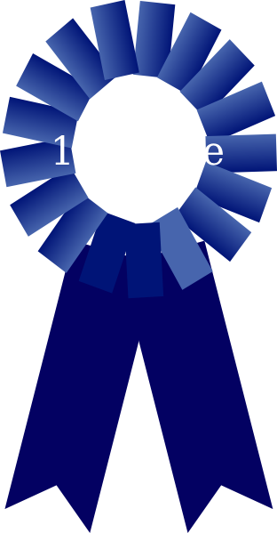 312x599 1st Place Ribbon Clip Art