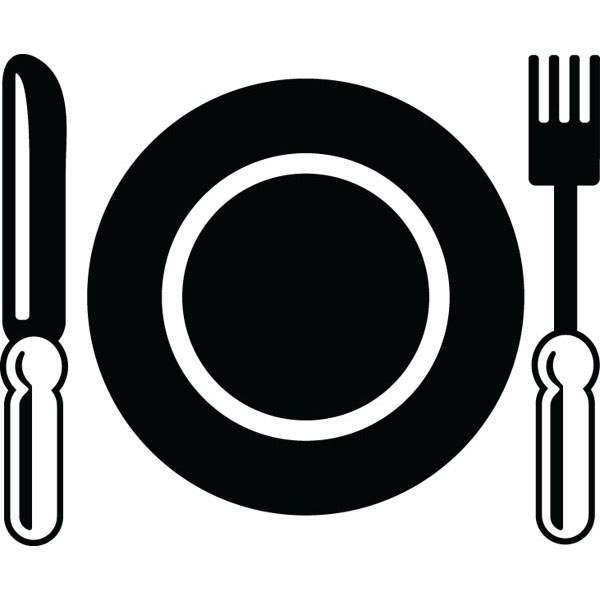 600x600 Place Setting Utensils Clip Art For Custom Gifts Amp Products
