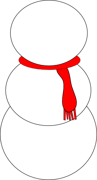 318x592 Snowman Clipart Plain