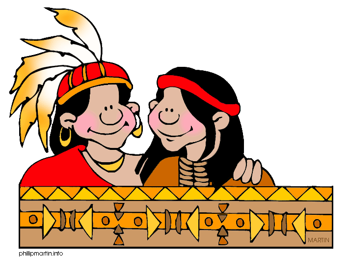 711x525 Native American Clip Art