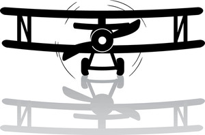 300x198 Plane Clipart Image