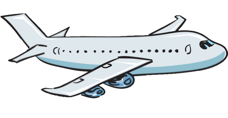 800x416 Flight Clipart Transparent Plane
