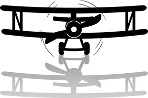 300x198 Aircraft Clipart Propeller Plane