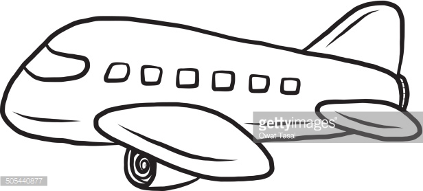 616x278 Airplane Clipart Black And White Craft Projects, Black And White