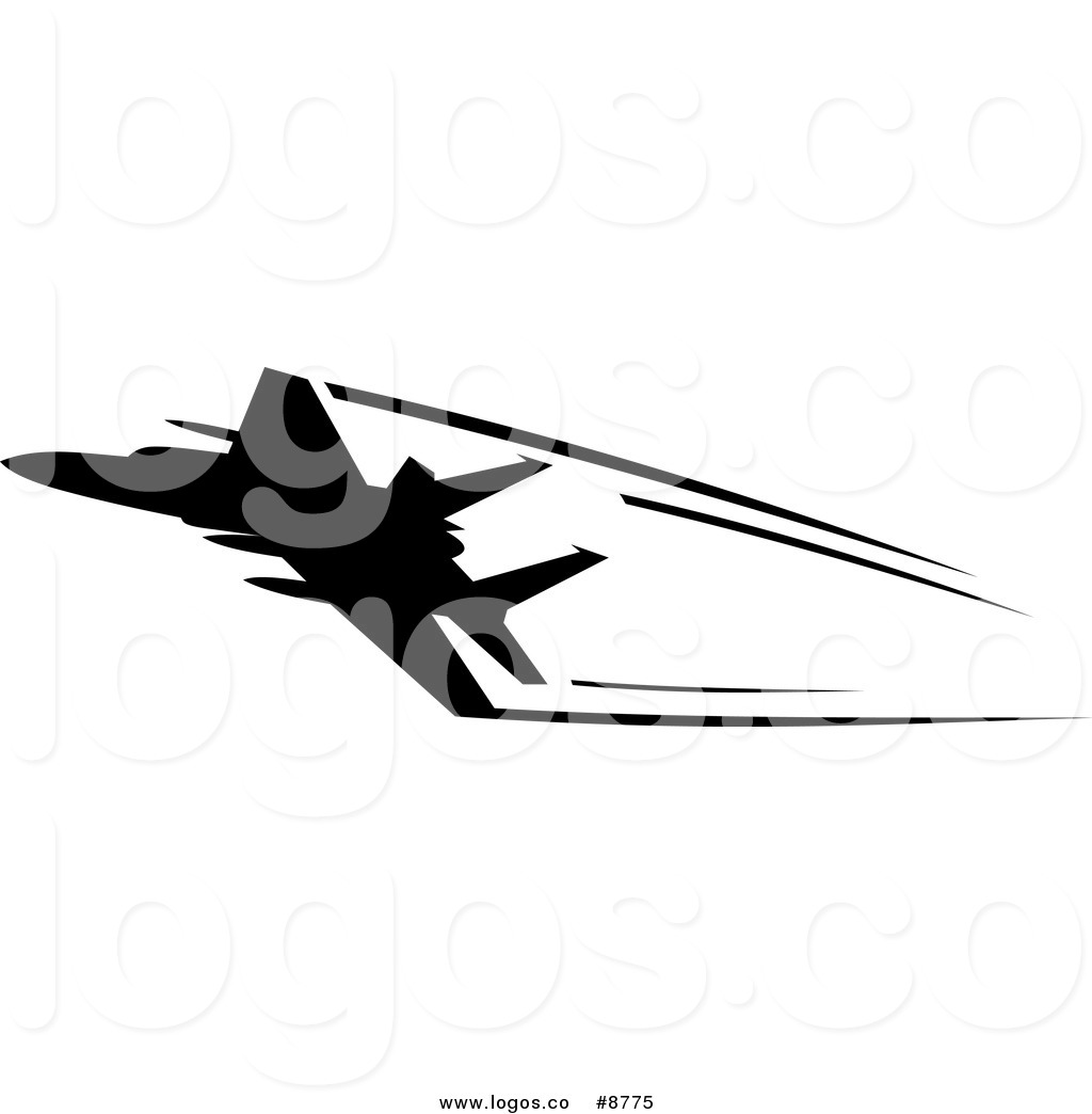 1024x1044 Royalty Free Clip Art Vector Logo Of A Silhouetted Airplane