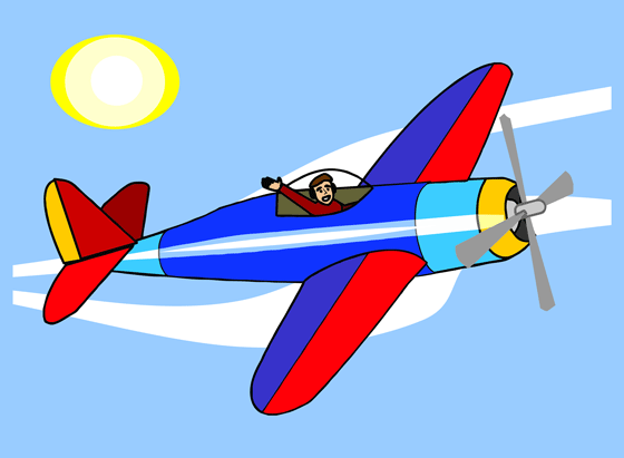 560x411 Panda Clipart Airplane