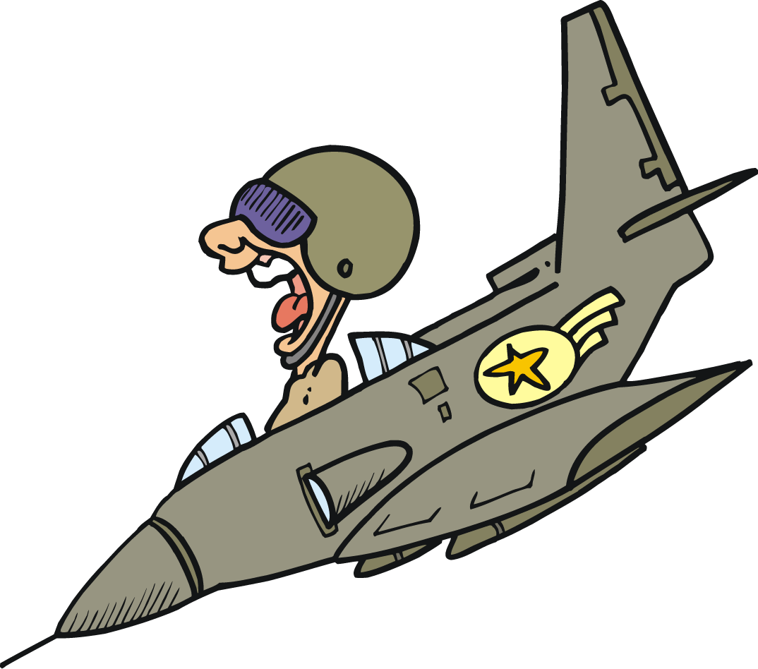1074x948 Free Cartoon Military Fighter Jet Vector Art Clip Art Image
