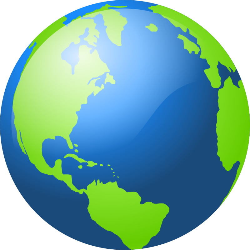 800x800 Planet Earth Clip Art