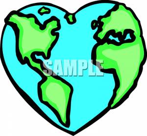 300x278 Heart Shaped Planet Earth
