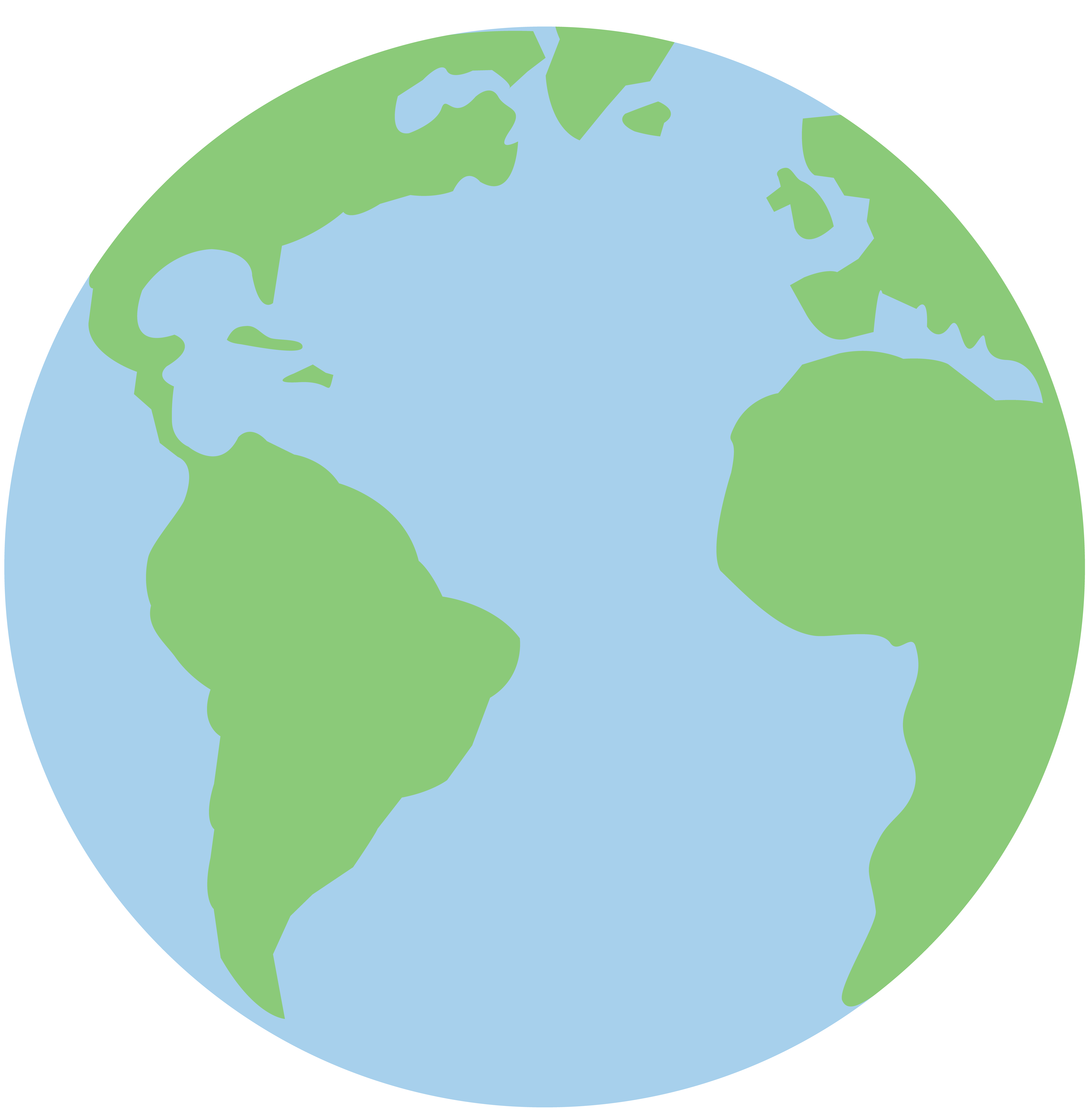 7205x7362 Pastel Colored Planet Earth