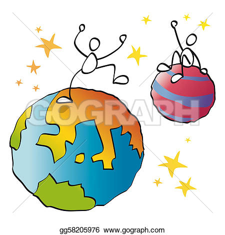 450x470 Planets Clipart Funny