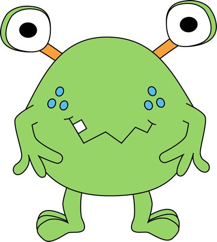 449x500 Classics Clipart Alien