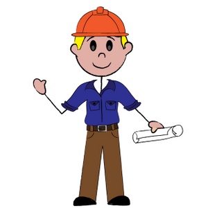 300x300 Construction Worker Clipart Image