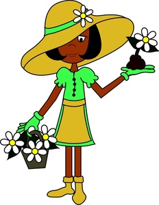 232x300 Gardening Clipart Image