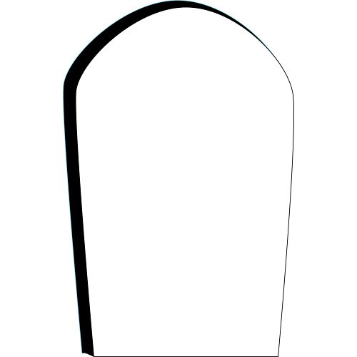 500x500 Headstone Clip Art Custom Design Plaque