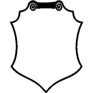 300x300 Shield Clipart Plaque