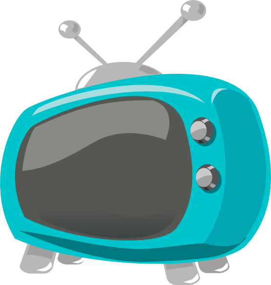 555x583 Tv Clip Art Free Vector Image 4 3